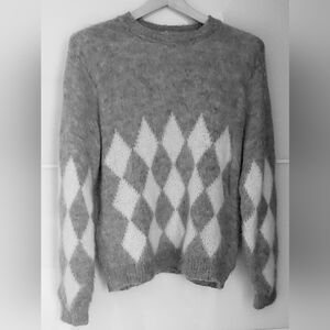 Sandro Paris Mohair Blend Sweater Size 3/Lg.